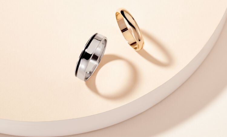 Jonc de mariage best sale pour elle et lui