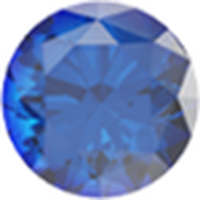 Bague Vladimir Or Blanc Saphir Et Diamant 0.7900 caracts