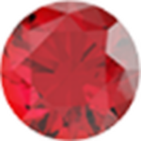 Bague Or Jaune Rubis Diamants 0.5000 caracts