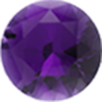 Bague Silucia Or Jaune Amethyste Et Oxyde De Zirconium 0.4000 caracts