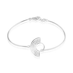 Bracelet Jonc Argent Rhodie Assala