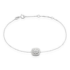 Bracelet Or Blanc Alixia Diamant