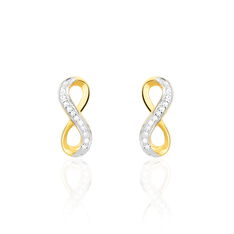Boucles D'Oreilles Puces Chacha Or Jaune