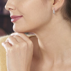 Creoles Argent Cascade Oxyde