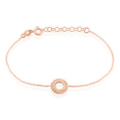 Bracelet Argent Rose Florenzia Cercle