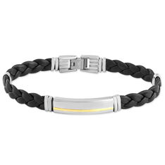 Bracelet Acier Et Or