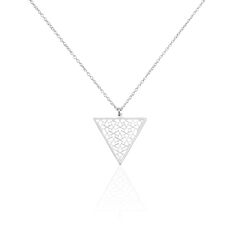 Collier Adelena Argent Triangle
