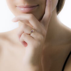 Bague Or Et Rubis