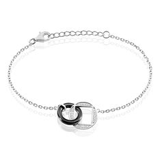 Bracelet Argent Rhodie Malee