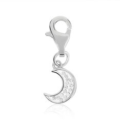 Charms Argent Et Strass