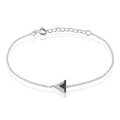 Bracelet Argent Rhodie Maelys Oxyde
