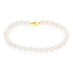 Bracelet Or Perle De Culture