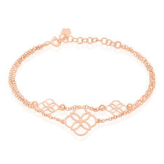 Bracelet Argent Rose Letizia