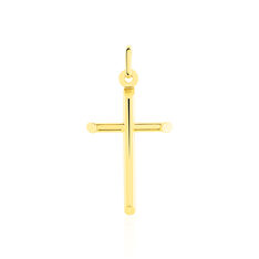 Pendentif Or Jaune Croix Ais