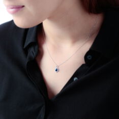 Collier Or Et Saphir - Colliers Femme | Marc Orian