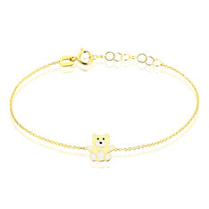 Bracelet Mae Or Jaune Ourson