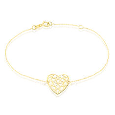 Bracelet Thays Or Jaune Coeur