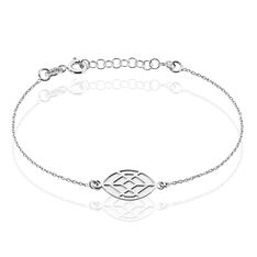 Bracelet Charlene Argent Rhodie