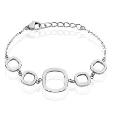 Bracelet Acier Carrees