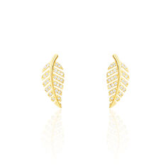 Boucles D'Oreilles Puces Tilda Or Jaune