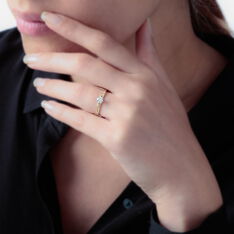 Bague Or Jaune Harem Oxyde Accompagne - Bagues Femme | Marc Orian