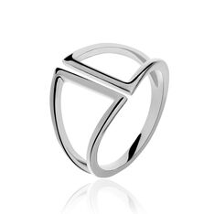 Bague Argent Ouverte