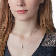 Collier Or Perle De Culture Blanche - Colliers Femme | Marc Orian