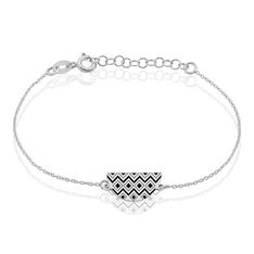 Bracelet Argent Rhodie Jalapa