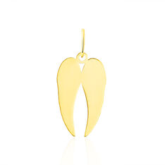 Pendentif Or Jaune Double Ailes