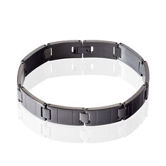 Bracelet Acier Pvd Maille Fantaisie