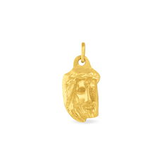 Pendentif Or Jaune Tete Christ Aines
