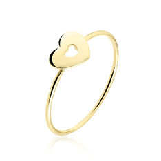 Bague Or Jaune Typhen Coeur