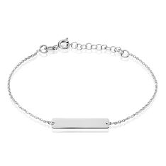Bracelet Estelle Argent Rhodie