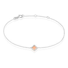 Bracelet Maylice Or Bicolore Trefle