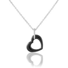 Collier Argent Et Ceramique