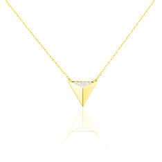 Collier Or Jaune Tao Diamants
