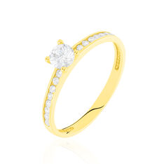 Bague Or Jaune Harem Oxyde Accompagne