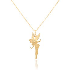 Collier Fee Or Jaune Maille Forcat 42cm