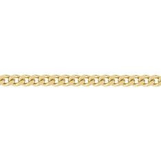 Chaine Plaque Or Maille Gourmette