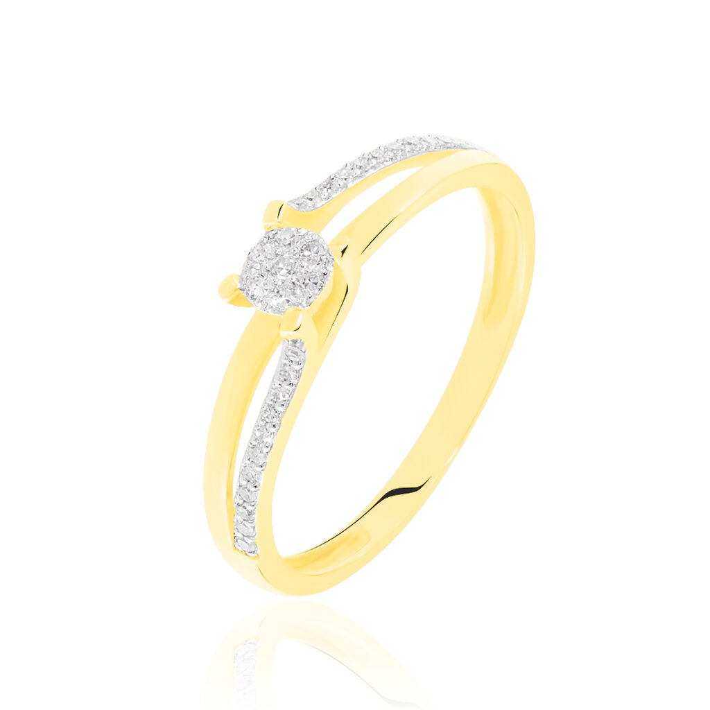 Bague Or Jaune Josane Multipierres Diamants B3dfjdw3afn Marc