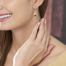 Boucles D'Oreilles Argent Dore Attrape Reve