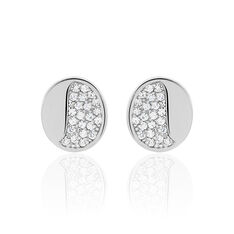 Boucles D'Oreilles Argent Rhodie Danita