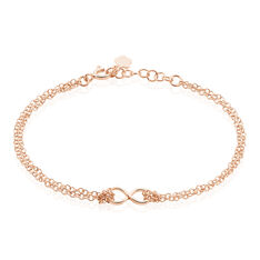 Bracelet Argent Dore Rose Castilla