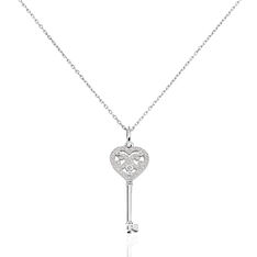 Collier Argent Rhodie Talila Cle Oxyde - Colliers Femme | Marc Orian