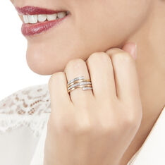 Bague Eleonore Or Tricolore