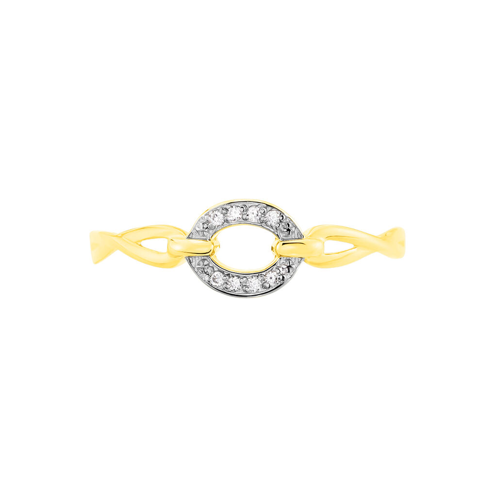 Bague Or Jaune Auregane Cercle Diamant B3dfjdw3mkj Marc Orian