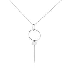 Collier Argent Rhodie Ischia Cercles