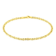 Bracelet Or Jaune Maille Marine