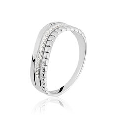 Bague Nola Or Blanc Et Diamants