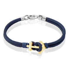 Bracelet Acier Ancre Acier Corde - Bracelets cha&icirc;nes Homme | Marc Orian